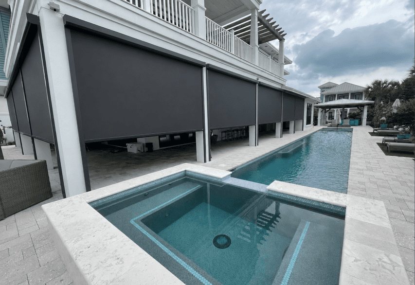 Poolside Screens