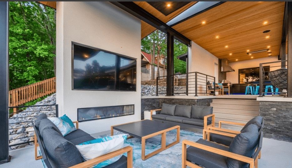 Covered Patio Tv Solutions